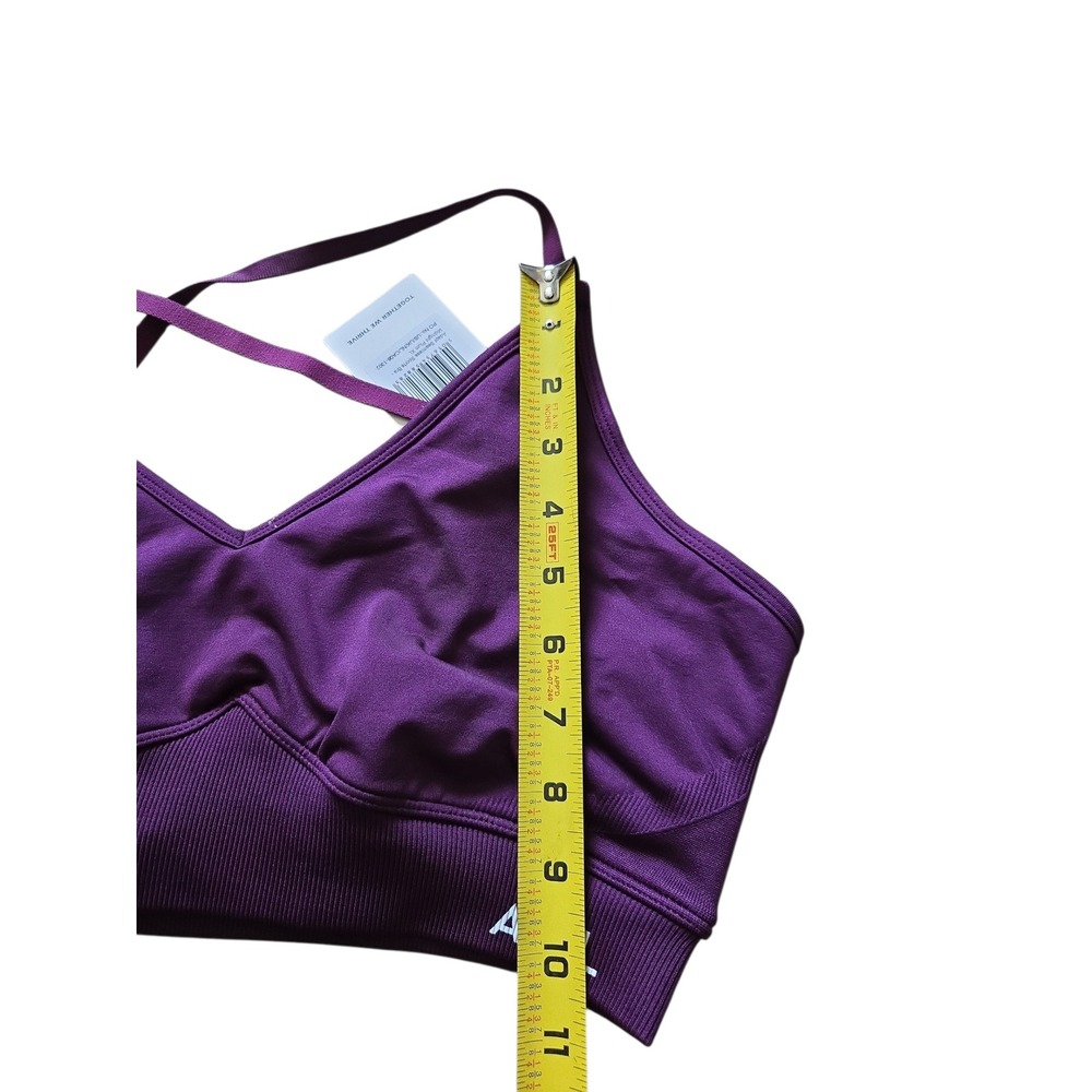 AYBL Adapt Seamless Sports Bra Midnight Plum Purple XL‎ AY14932 New With Tags - Picture 6 of 7